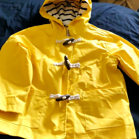 Other - Size 2T Rain coat. Very clean. Medium weight no odd smells. Very new like coat.